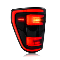 Conjunto de Luces Traseras LED para Ford F150 2021 2022 2023 XL STX |   Luces Traseras de Conversión de Halógenas a LED con Señales de Giro Secuenciales
