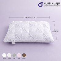 Oreiller cervical ergonomique moderne en alternative au duvet 3D, lavable, pour hôtels cinq étoiles