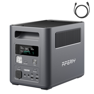 เครื่องกำเนิดไฟฟ้าพกพา AFERIY Nomad 1800W AF-P180 MPPT Pure Sine Wave รุ่นใหม่ พร้อมฟังก์ชั่นจั๊มสตาร์ท สำหรับใช้งานกลางแจ้ง - Product Image 1