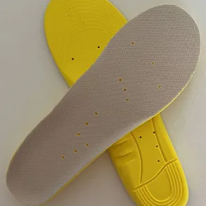 High quality PU mesh shock absorption sports Adults insoles for men and women