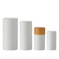 30g 50g 75g 90g PP PCR plastique cosmétique déodorant bâton récipient fond remplissage crème solaire bâton tube antisudorifique bouteille
