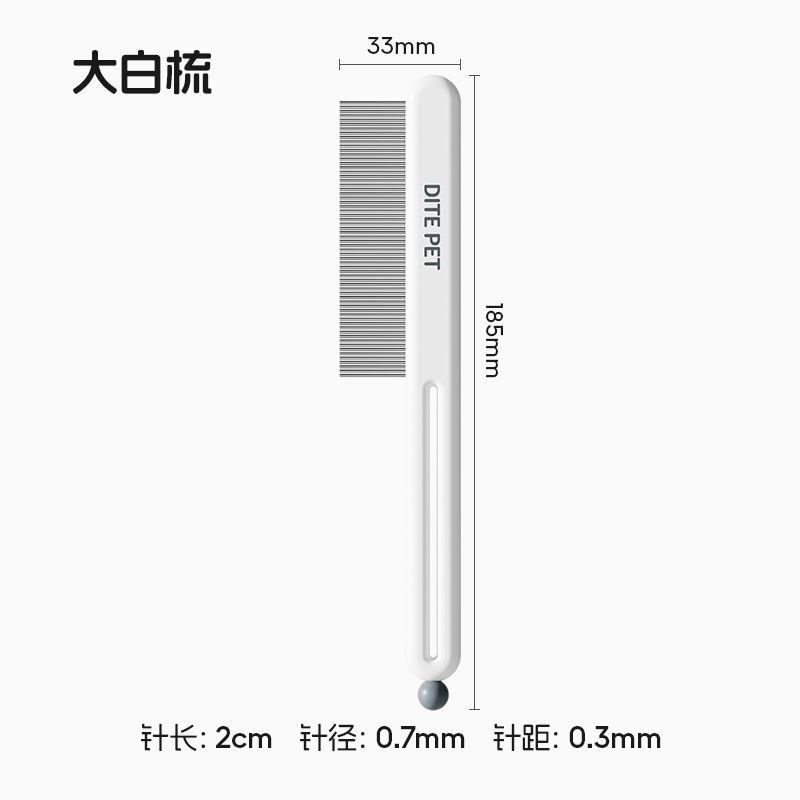 Blanc Grand peigne blanc