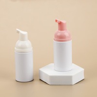 Botol busa plastik putih, produk laris 30ml 40ml 50ml 60ml 80ml 100ml kemasan perawatan pribadi