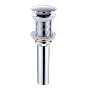 Siphon de lavabo Saint Ruijia en acier inoxydable avec clapet escamotable pour évier de salle de bain, accessoire d'évacuation 65214 - Product Image 5
