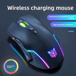 Ratón Inalámbrico para Juegos <span class=keywords><strong>CW905</strong></span> 2.4G, Recargable por USB, RGB Brillante, Mecánico, 7 Botones, para Esports - Product Image 5