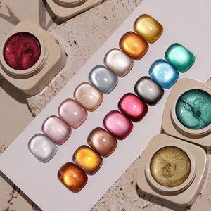 AILANUO 16-color Magnet <b>LED</b> Glitter Cat Eye Gel Polish (OEM/ODM Cat Eye Gel Nail Lacquer) Non-Toxic Eco-Friendly Nail Art - Product Image 3