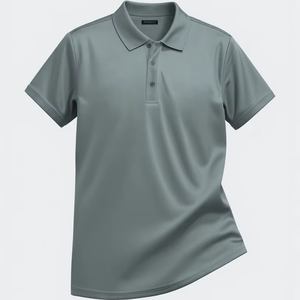 Polo cómodo y transpirable de secado rápido, Camiseta clásica de regata de punto de poliéster 100% para <span class=keywords><strong>hombre</strong></span> - Product Image 1