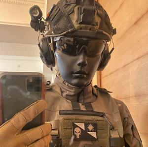 หน้ากากไซเบอร์พังก์สำหรับผู้ชาย อุปกรณ์จัดงานปาร์ตี้สวยงาม สไตล์โบราณ หน้ากากฮั่นฝู อุปกรณ์เสริมชุดคอสเพลย์อนิเมะ - Product Image 6