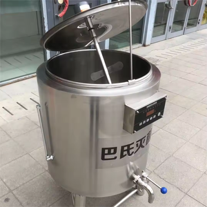 Небольшая автоматическая мини-машина для пастеризации йогурта, молока, 10 л, 30 л, 50 л, 100 л, пастеризатор свежего молока - Product Image 4