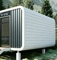 Maison préfabriquée mobile Apple Cabin, capsule spatiale, maison modulaire moderne en conteneur