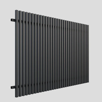 Panneaux de clôture de sécurité en aluminium résidentiels avec technologie résistante aux intempéries, longue durée de vie