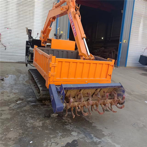 Rotocultivador montado en tractor - aflojamiento y cultivo del suelo de huertos - volteo de tierras en invernaderos - implementos agrícolas - Product Image 2