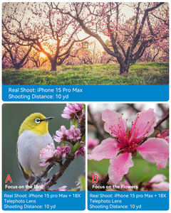 Pour téléobjectif Apexel T18XZJ avec couvercle de trépied Zoom 18X pour la photographie et le téléphone portable Compatible - Product Image 5