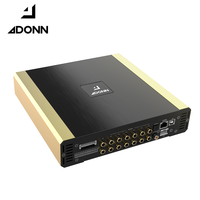 Prosesor Audio Kelas D DSP dengan Equalizer untuk Mobil 16 Input 16 Output 1600W 96kHz 24Bit OEM/ODM Pabrik Langsung Amplifier Audio Mobil