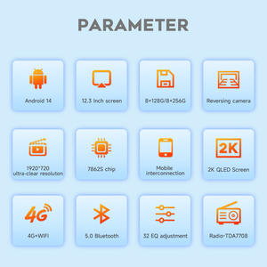 Reproductor de DVD para Auto GHive 8+256GB Android 14 con <span class=keywords><strong>Carplay</strong></span> y Auto para <span class=keywords><strong>Mazda</strong></span> CX-5 2016-2022 - Product Image 6