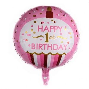 Custom Wholesales 18Inch Happy <b>Balloon</b> for Birthday Foil <b>Balloons</b> Party Supplies - Product Image 5