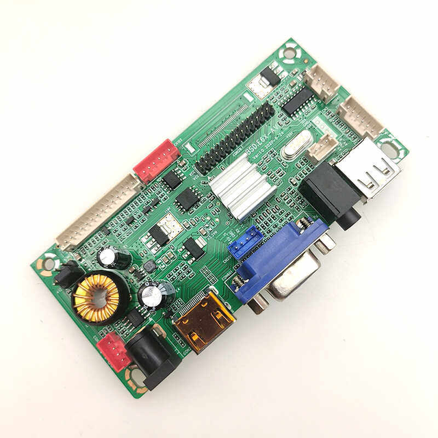 Best Price BSD.E6X-AV Monitor Ad Driver Control Board Monitor Port Support 1920x1080 Lvds USB Controller Board FR-4 Material