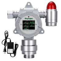 Alarme de concentration de gaz COV 5-en-1 fixe en ligne SO2F2 F2 HF C2H2 CS2 SF6 C2H4 C2H6O H2O2 Analyseur de gaz d'échappement toxiques Capteur PID