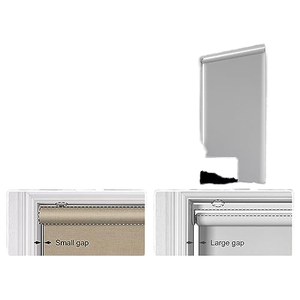 Tenda a rullo in stile moderno per l'installazione integrata per finestre e bagni in stile ufficio e Hotel - Product Image 4