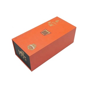 Cardboard Custom Gift Paper Wine Bottle Gift Boxes Packaging For Households