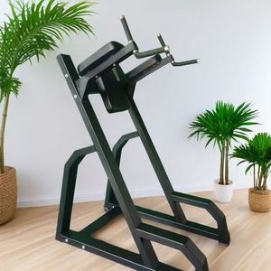 Stable Frame Dip <b>Knee</b> Raise Fitness Machine Abdominal <b>Exercise</b> Gear for Commercial Gym and Training Studio - Product Image 3