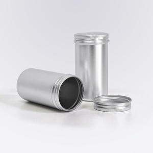Custom Medicine Capsule Vitamin Bottle Supplement Bottle Aluminum <b>Pill</b> Bottle with Screw Cap - Product Image 3