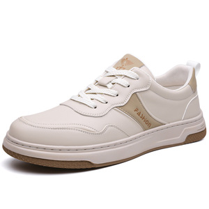 รองเท้าหนังลำลองผู้ชาย กันลื่น พื้นนุ่ม ส้นเตี้ย สไตล์เดินสบาย - Product Image 5