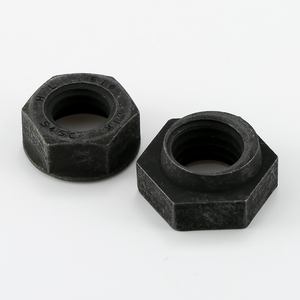 Buena calidad Negro S45C Tuerca de bloqueo duro Clase 8 Tuerca excéntrica de alta calidad para ferrocarril Tuerca de rueda antiaflojamiento para camión - Product Image 2