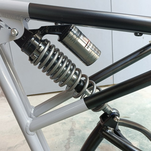 Full Suspension Soft-tail Aluminum Alloy Electric Bike Beach Bicycle <strong>Frame</strong> 20*4.0 Fat City Bike <strong>Frame</strong> <strong>Ebike</strong> 73 Frameset - Product Image 5