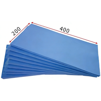 Coussin thermique en silicone conducteur Bule 4W/m.k 100*100mm pour GPU, CPU, dissipateur thermique d'ordinateur portable, haute température