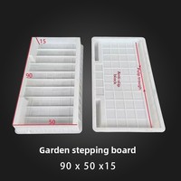 Nouveau type de moule pour couverture de jardin potager, dalle de ciment bleu pour allée et trottoir, pavage de cour en plastique moulé par injection