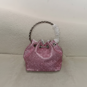 Bolso de mano elegante con brillantina dorada, bolso de fiesta para mujer para bodas y banquetes. - Product Image 1