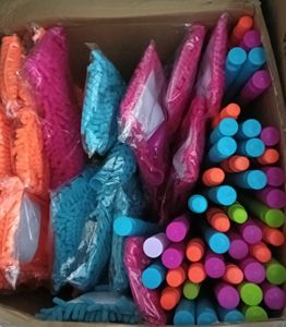 Tête <span class=keywords><strong>de</strong></span> vadrouille plate en microfibre chenille 40*13cm avec long manche télescopique <span class=keywords><strong>pour</strong></span> le nettoyage des sols. - Product Image 4