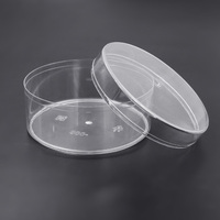 Boîtes d'emballage jetables personnalisées pour biscuits, gâteaux, aliments pour bébés, en PS moulé par injection hautement transparent Zhongyi JNH008