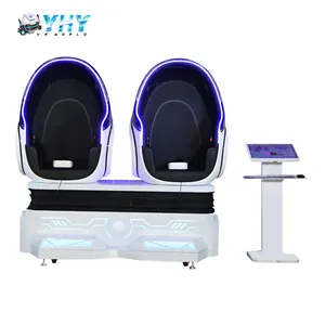 2 Seats Cheap Price Shooting With Joystick 3 Dof Simulator Machine Gaming Set 9d Egg Vr Cinema