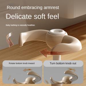 <span class=keywords><strong>Support</strong></span> <span class=keywords><strong>de</strong></span> <span class=keywords><strong>baignoire</strong></span> pour bébé réglable antidérapant <span class=keywords><strong>de</strong></span> style nouveau, aide au bain pour tout-petits, <span class=keywords><strong>support</strong></span> <span class=keywords><strong>de</strong></span> bain debout pour bébé, libère les mains <span class=keywords><strong>de</strong></span> la mère - Product Image 4