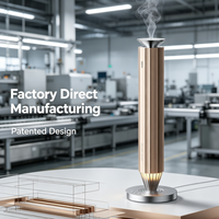 Diffuseur d'arômes électrique minimaliste à faible consommation d'énergie, vente directe d'usine, purificateur d'air avec mode de diffusion réglable