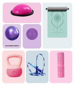 Nouveau produit phare : Rouleau de yoga en silicone durable, écologique, imperméable, élastique, pour thérapie par points et massage des jambes, en forme d'arachide. - Product Image 6