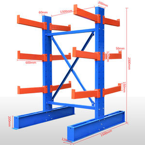 מפעל ישיר מכירות של באיכות גבוהה עץ או צינור אחסון מתלה מחסן שלוחה מדפי מערכת - Product Image 4