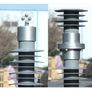 Parafoudre solide 110 kV 400-2000 A en caoutchouc silicone pour ligne de transmission - Product Image 2