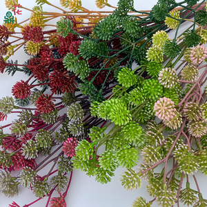 Flores Artificiales de Higuera, Flores de Seda Mixtas Realistas, Decoración de Hotel, Arreglos Florales para Bodas - Product Image 1