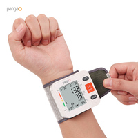 Pangao-reloj inteligente Digital portátil, pequeño, esfigmomanómetro de muñeca automático, Monitor de ritmo cardíaco y presión arterial, precio de la máquina