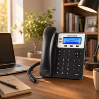 Téléphone IP PoE GrandStream GXP1625 d'entreprise, 2 lignes SIP, Voix HD basée sur Linux, Conférence Full-Duplex 3 voies, Auto-Deployment, Double VoIP