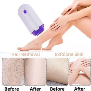 Depiladora para Mujer, Dispositivo de Depilación sin Dolor, Carga USB, Depiladora Corporal, Facial, de Piernas y Bikini, Máquina de Depilación, Recortadora de Vello - Product Image 4