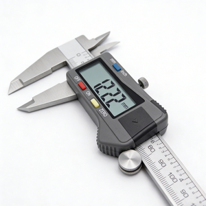 塑料电子数字刻度尺 <span class=keywords><strong>0</strong></span>-150-100mm 数字珠宝尺批发 中国制造 - Product Image 4