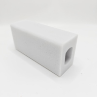 Panneau isolant thermique en mousse composite carré découpé sur mesure avec revêtement en feuille d'aluminium pour équipement mécanique, marque Junhua