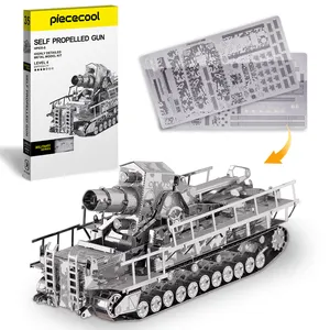 Piecool Kit Model Perakitan Jigsaw Unik Grosir Penjualan Terbaik Jepang untuk Dewasa Puzzle 3d Logam