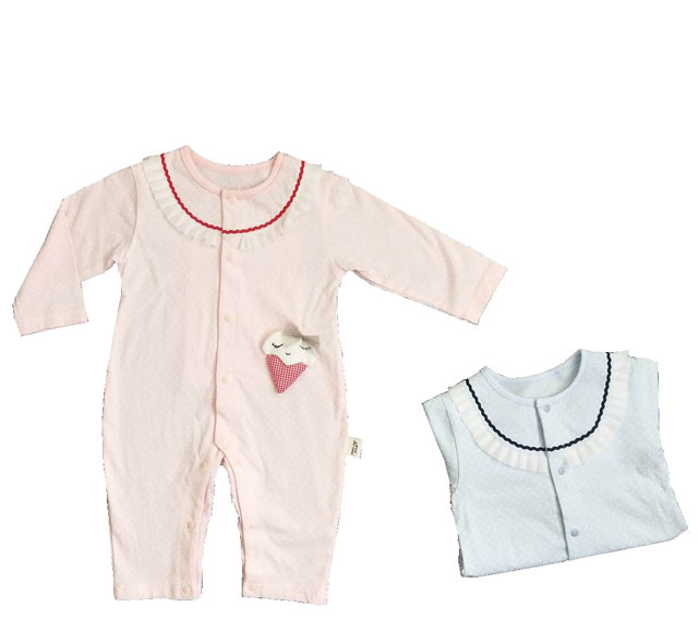 baby new born комплект Детские ползунки одежда трикотажные с длинным рукавом органический хлопок детская одежда, комбинезон