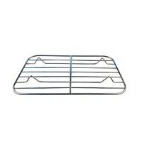 NT-1009 Grille de refroidissement en acier inoxydable de qualité alimentaire pour cuisine, cuisson, rôtissage, grillades, camping en extérieur et barbecue