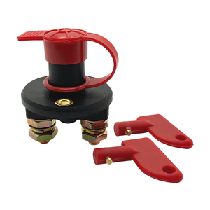 Batteria scollegare due fori <span class=keywords><strong>24V</strong></span> isolatore di potenza tagliato fuori Kill Switch + 2 chiavi rimovibili per Marine ATV/veicolo Boat Truck Van - Product Image 4